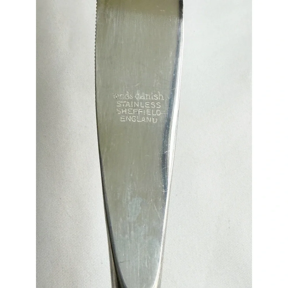 Mid-Century Danish Modern Carving Knife – Mode Danish – Sheffield England